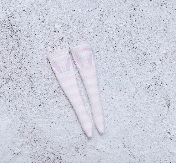 Blythe pink stripped socks / Pullip, Azone doll clothes
