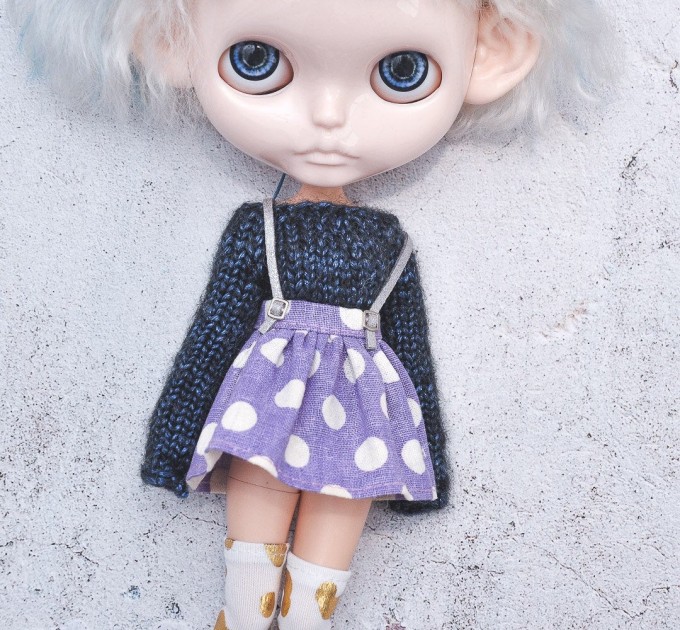 Blythe sweater  clothes also for Pullip, Licca, Pure Neemo dolls / Blythe  outfit