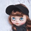 Blythe black cap / doll clothes
