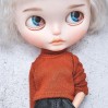 Bittersweet  neck sweater for Blythe doll