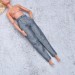 dark silver  jeans for Barbie doll