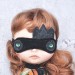 doll sleep mask/ Blythe felt mask