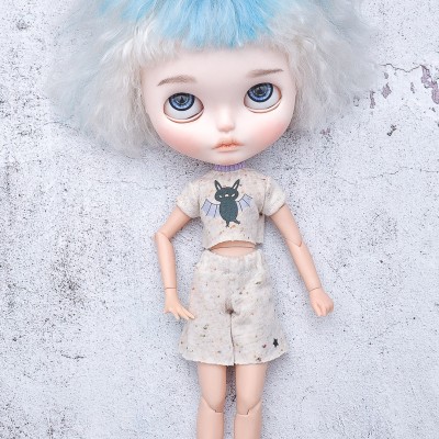 Blythe set of top and shorts