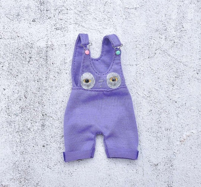 purple overall for Blythe doll