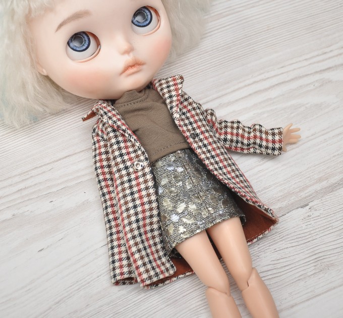 Coat, skirt, top for Blythe doll