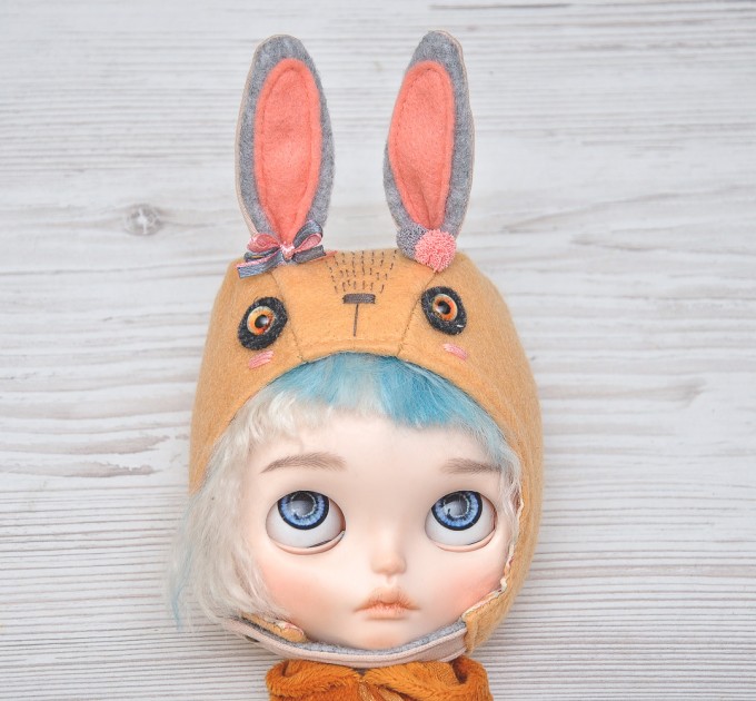 plush hoodie for Blythe doll