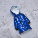 Royal blue winter coat for Blythe doll