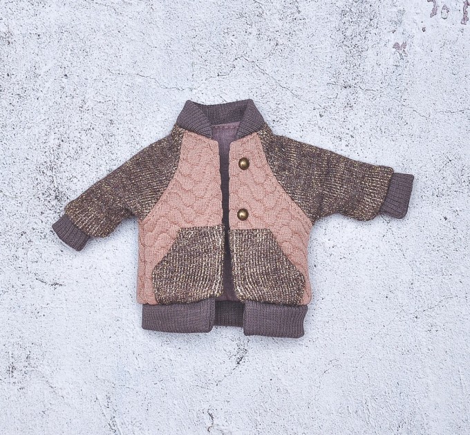 brown coat for Blythe doll