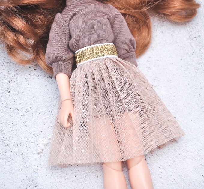Blythe  tulle skirt / Pullip, Licca, Azone clothes