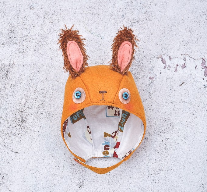 rabbit bonnet for Blythe doll